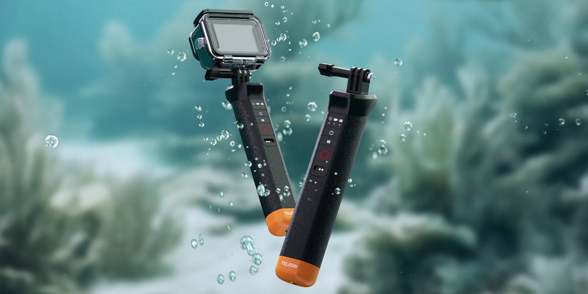 Uchwyt wypornościowy Telesin S4-FHG-01-TGP do kamer sportowych